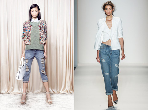 Модные джинсы весна-лето 2014